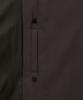 Noirer Padded Wrap Trench Coat (Burgundy)