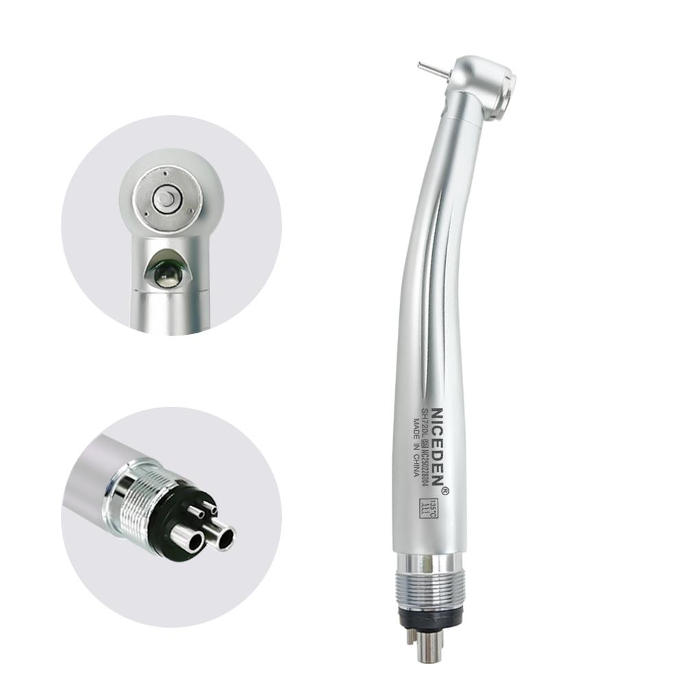 Colorful Dental High Speed Handpiece Dental Equipment Air Tubine Max Style Push Button Type or Key Type Contra Angle
