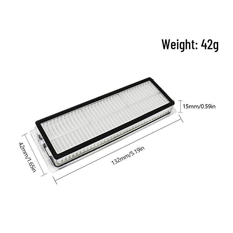 Compatible Accessories for Mijia M30: Main Roller, Side Brush, Filter Screen, Mop Supplies, Dust Bag