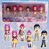 New In Stock 6Pcs/Set Q Version Hunters Anime Figure Model Collection Statue Desk Decoration Dolls Children Toys Halloween Gifts