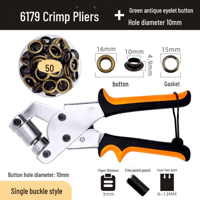 Air Eye Installation Pliers Set with Display Stand, Printing Cloth, and Press Buckle for Posters