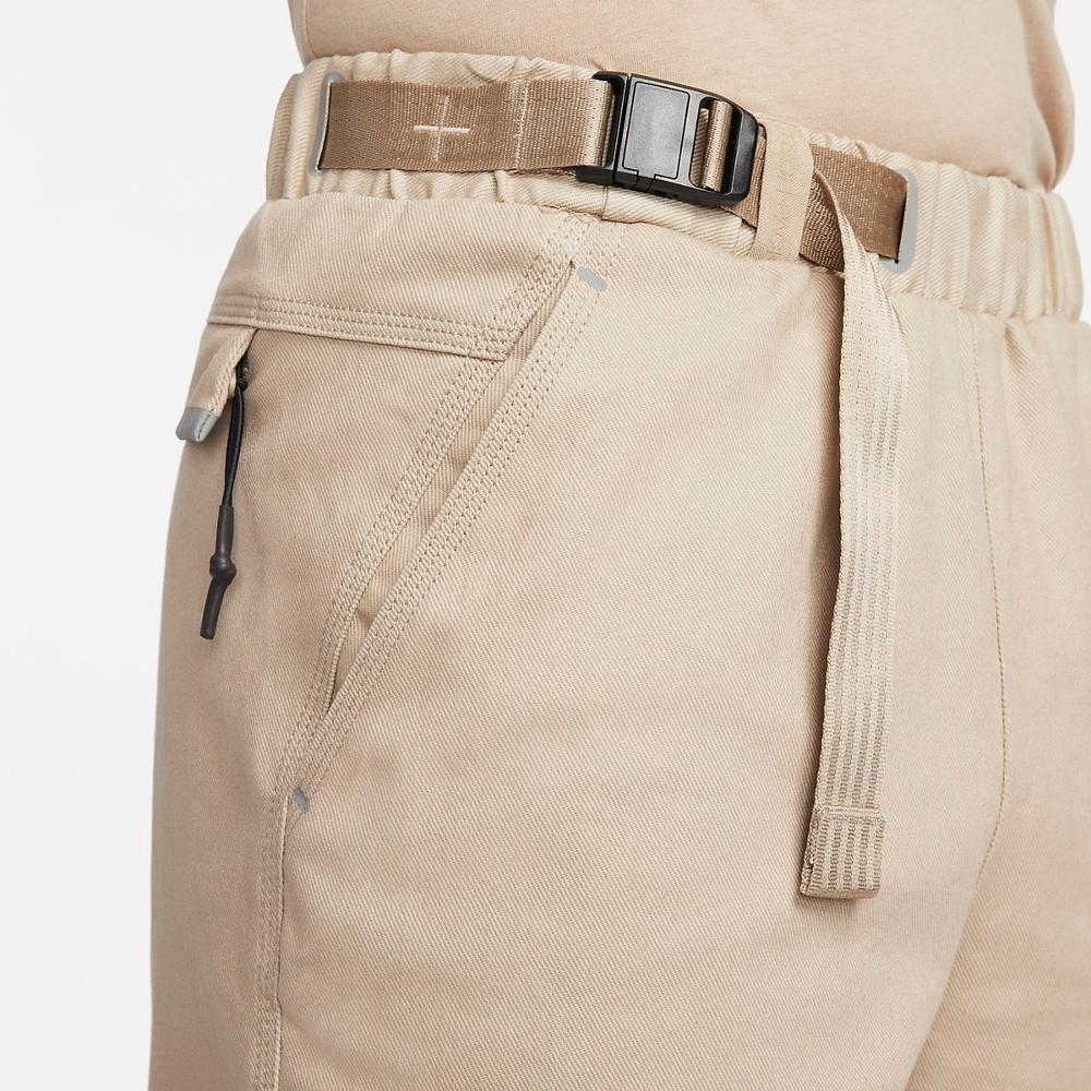 Nike SPORTSWEAR TECH PACK Casual Pants Men's Khaki Moderate Straight Fit Pants DQ4297-247