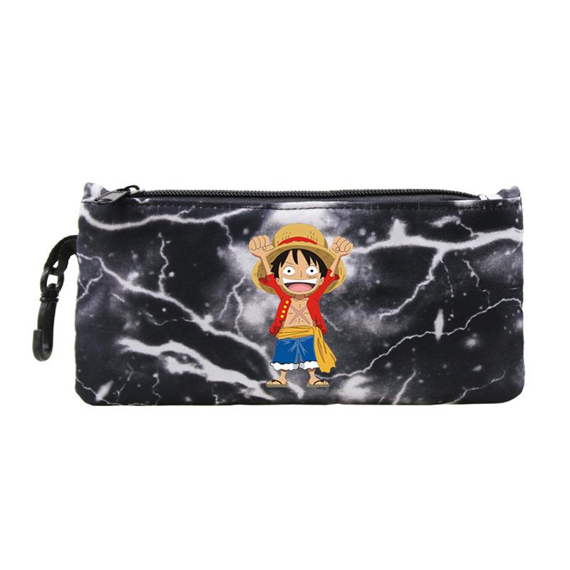 Animation Peripheral Printing Pencil Case Primary and Secondary School Students Stationery Zipper Pencil Case