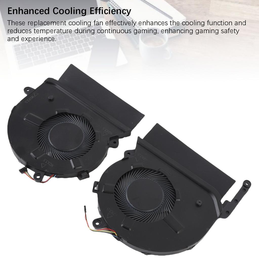 CPU GPU Cooling Fan Aluminum Alloy Enhanced Efficiency for X360 15 EB 15 EB0043DX 15 EB0053DX 15T EB Series M00226 001