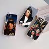 M-Michael J-Jackson Transparent Phone Case for Motorola Moto G7 G8 G9 G84 G85 G73 G24 G15 Z2 Play Power Plus