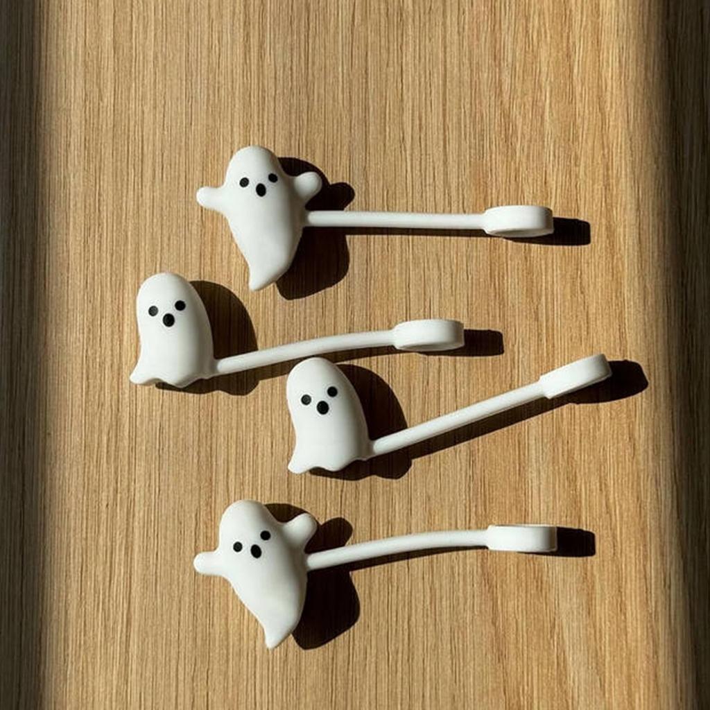 Roztomilé kloboučky na brčka kompatibilní s kelímky 30 40 uncí, 4 kusy silikonových opakovaně použitelných kloboučků na brčka, obsahuje 2 styly, vtipný doplněk na tumbler