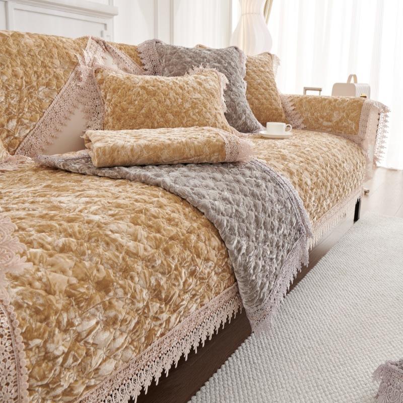 

Chenier Sofa Cover Cloth Towel Universal In All Seasons Wind Anti-Cat Scratching Leather Sofa Cover All-Inclusive Universal Sofa Blanket 70*70cm