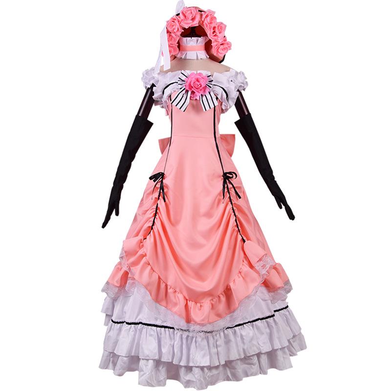 Black Butler Ciel Cosplay Kostuum - Dames Bocchan Shota Sebastian Anime Outfit