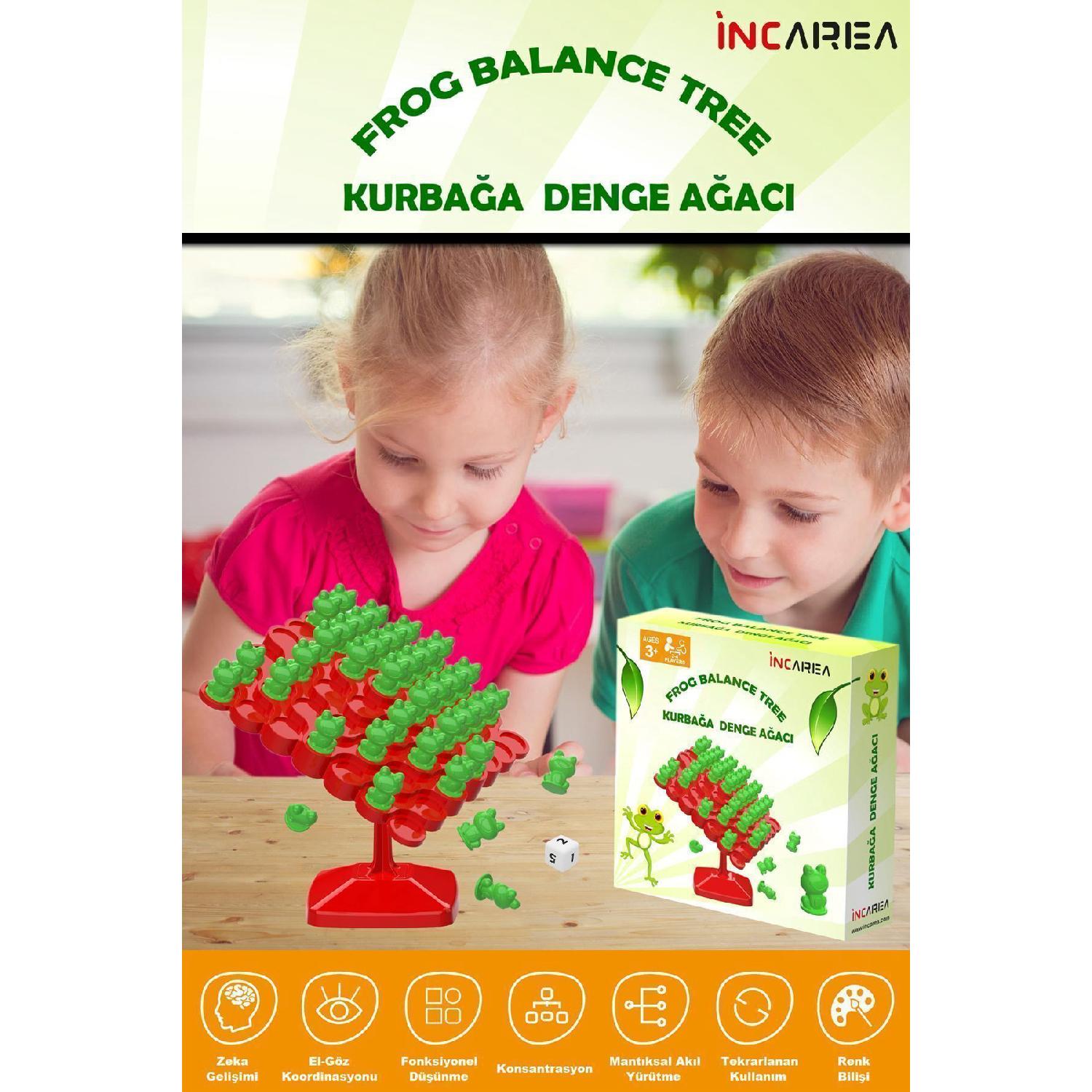 

Frog Balance Parent Children s Interaction Game Educational Toy Frog Tree Balance Game