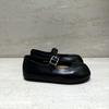 Sheepskin Version~ Inner Height Increase of 5cm Spring and Autumn New Genuine Leather Korean Small Leather Shoes Shallow Mouth Mary Jane Shoes 