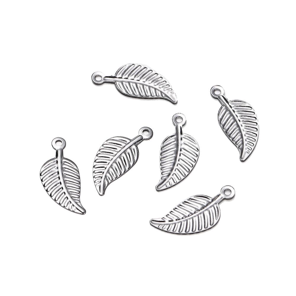 30Pcs Mirror Polished Stainless Steel Charms Geometry Cross Shape Blank Pendants for DIY Bracelet Jewelry Making Accessories