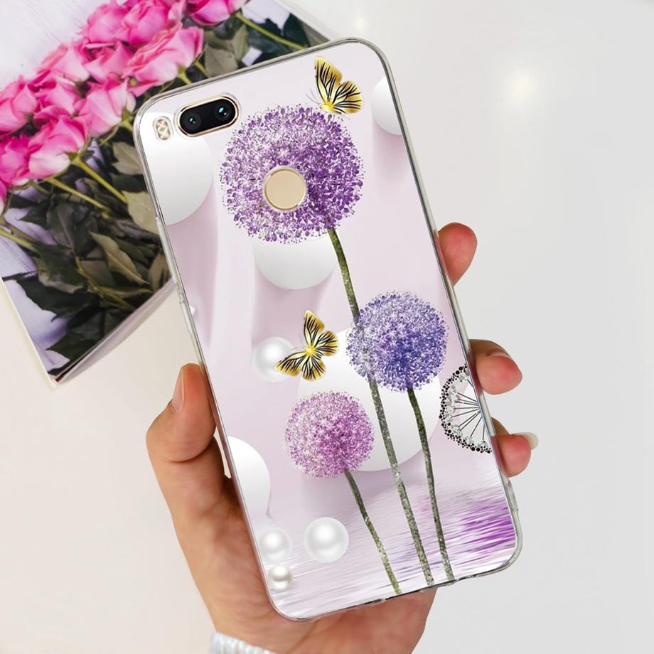 For Xiaomi Mi A1 Mi 5x Case Silicon Soft Clear TPU Phone Cases Back Cover For Xiaomi Mi 5X Mi5X MiA1 Bumper Coque Fundas Capas
