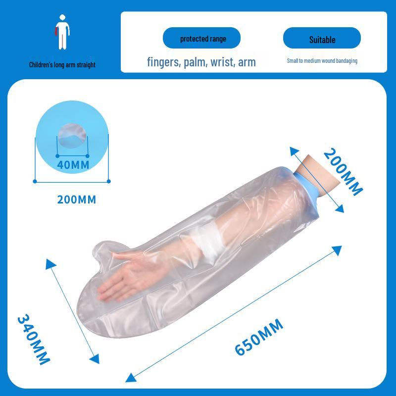 Waterproof Shower Cover for Plaster or PICC Line Protection