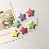 6pcs Colorful Star-Shaped Refrigerator Magnets – Vibrant ABS Material, Perfect for Kitchen Decor, Po Display