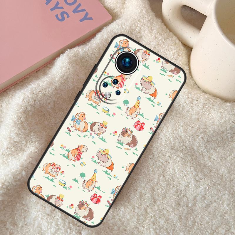

Animal Guinea Pig Case For Honor 200 Pro X9b X9a X8b X8a X8 X9 X9c 50 70 90 Lite Honor Magic 7 6 5 Pro Coque Honor X8b