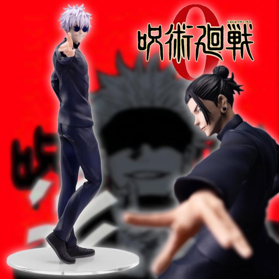 Discover Intime 18Cm Jujutsu Kaisen Anime Figure Noodle Stopper Satoru Gojo Action Figure Geto Suguru Figurine Pvc Adult Collection Model Playthings