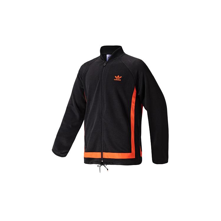 Adidas Originals Куртки Мужские Черный Оранжевый Воротник-стойка Умеренный Другое GK0650 S