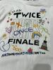 [USED] TWICE LIGHTS FINAL Korea limited T-shirt XL size