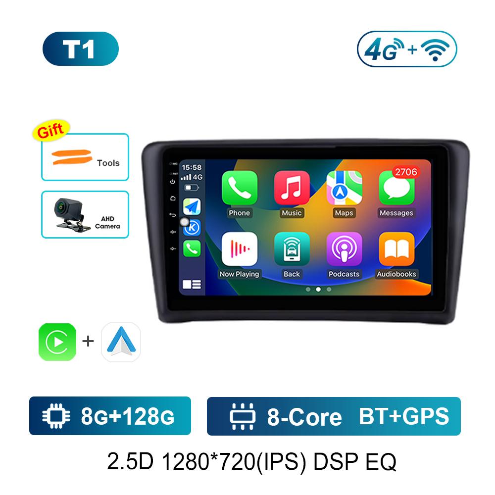 GPS Navigation Android OS 9 Inch for Skoda Rapid 2012 - 2020 4G Car Radio Multimedia Player WiFi Bluetooth DSP Stereo IPS Screen