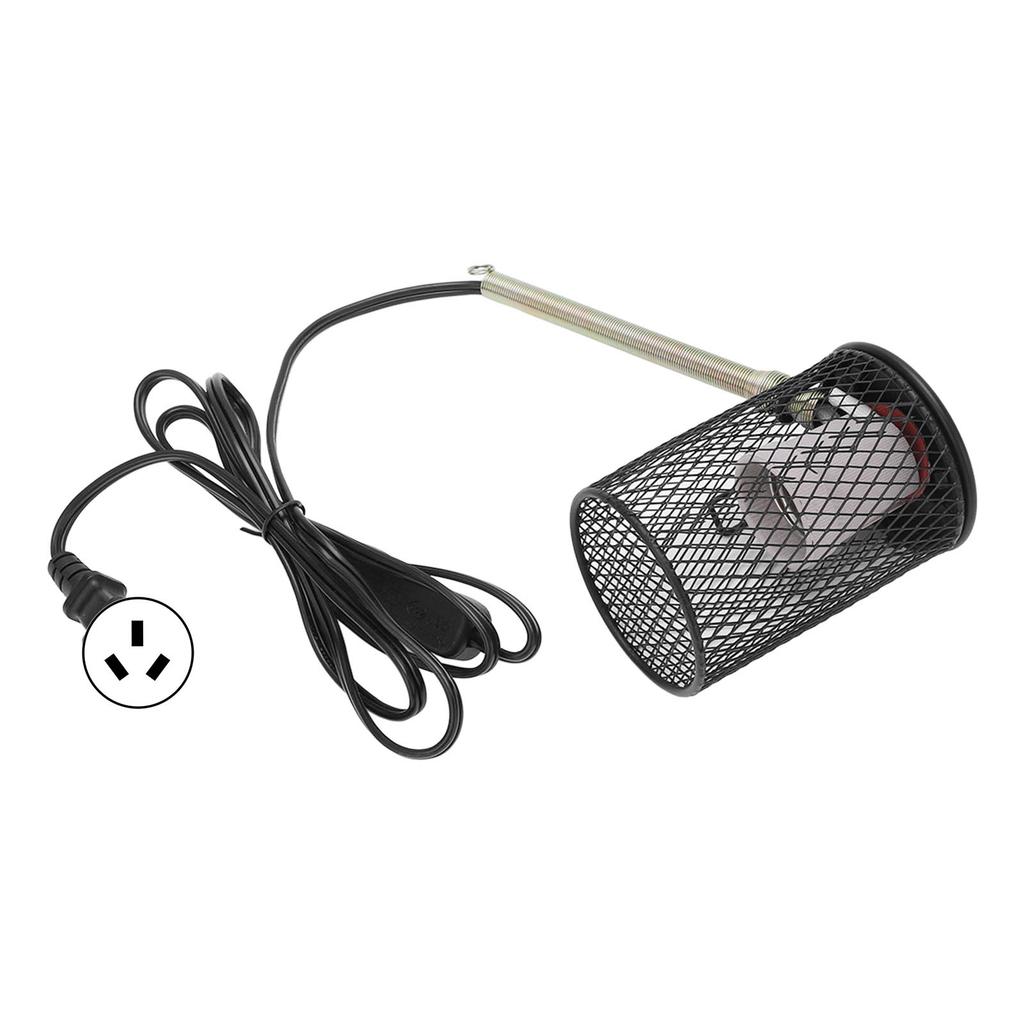 Profesjonalny, bezpieczny klosz do lampy grzewczej dla gadów Zapobiega poparzeniom Klosz do lampy izolacyjnej dla gadów do