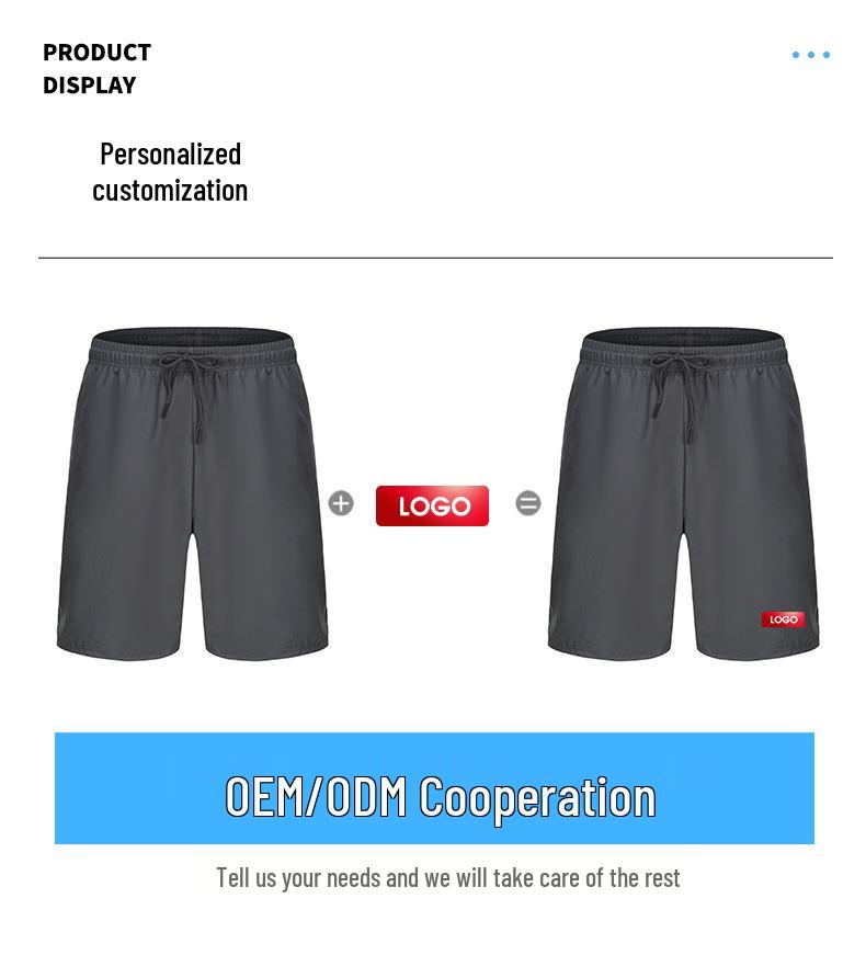 Men's Quick-Dry Basketball & Running Shorts - Breathable, Casual, Loose Fit