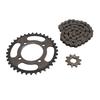 420 Chain Sprocket Set 36T Rear Sprocket Engine Sprocket Set Durable Drive Chain Set  for ATVs