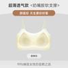 Summer Soft Support Women Gather Anti-sagging Bra Seamless Steel Rim Comfortable Thin Breathable Bra