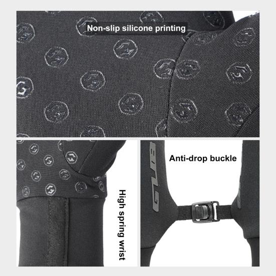 1 par de guantes de ciclismo de invierno cálidos con pantalla táctil, antideslizantes, resistentes al viento, impermeables, para clima frío, para hombres, para exteriores, para montar en motocicleta, para nieve y esquí