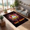 Bayer Leverkusen Fußball Gedruckter Kristall-Samt-Teppich Rutschfester Kristall-Samt-Teppich Für Sofa Schlafzimmer Innenbereich Heimdekoration