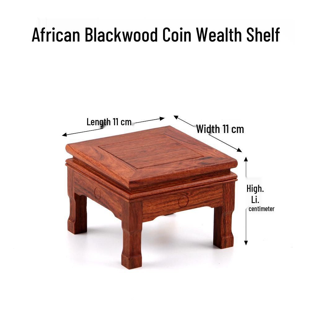 Solid Wood Tea Ceremony Stand for Teapot, Kettle, Vase, Bonsai, Buddha Ornament.