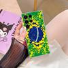 Brazil Brazilian Flag Clear Case For Samsung Galaxy S26 S25 S24 S23 Ultra S20 S21 FE S22 Plus S26 Ultra S25FE Soft Phone Cover