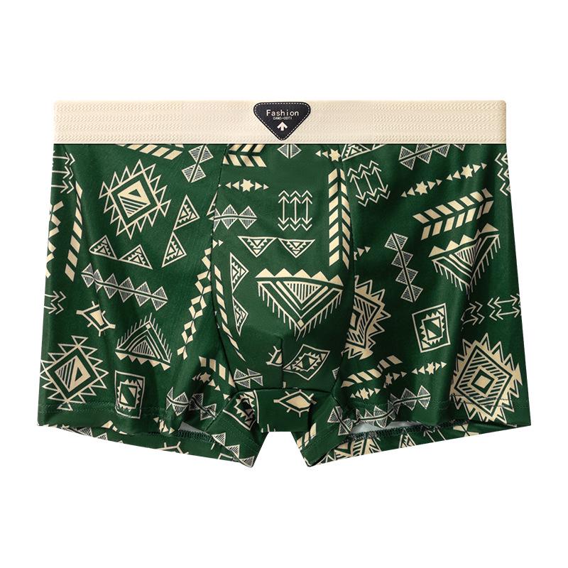 Boxers rétro pour hommes taille moyenne - Doux pour la peau et respirants