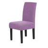 Stretch Dining Chair Covers Feature Textured Checked Jacquard Fabric Parsons Chair Slipcover Thick Chair Protectors