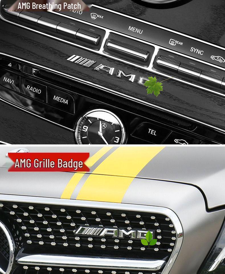 Mercedes CLA Car Emblem & Sticker Decoration for CLA260, CLA200, CLA45, CLA220, AMG.