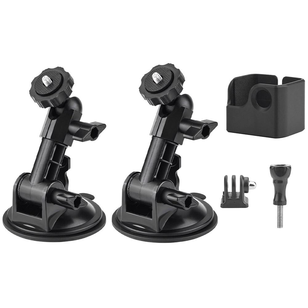 Car Suction Cup Stable Mount Holder Suction Cup Gimbal Camera Car Holder Extension Bracket for Pocket Action Insta-360 Series