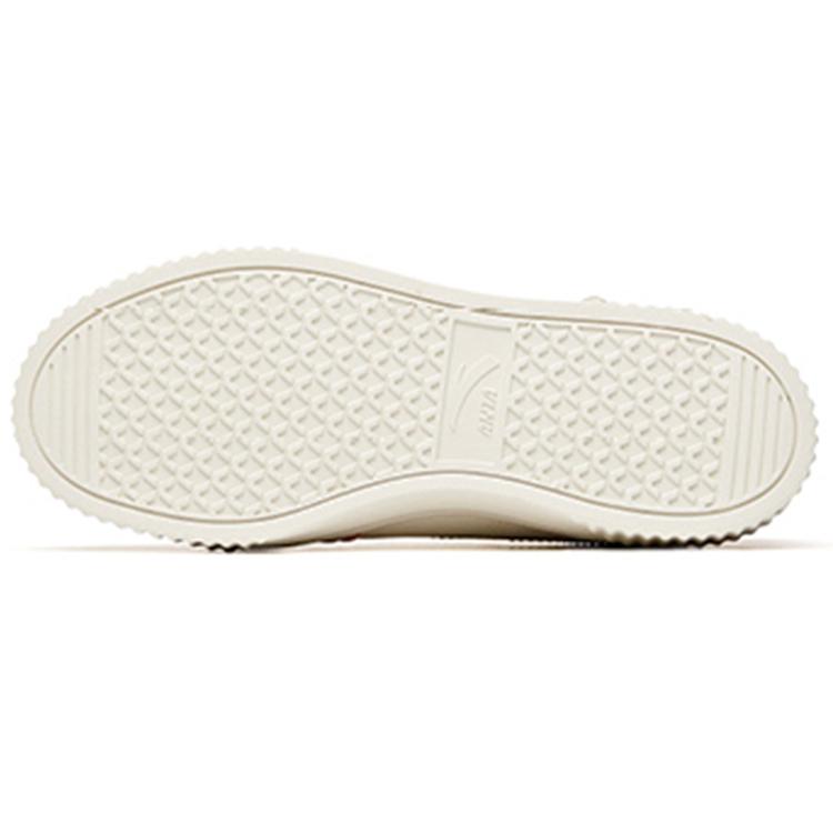 Anta Life Collection Slip Resistant Abrasion Resistant Low top Skateboard Shoes Women's White Pink 922028020R-1