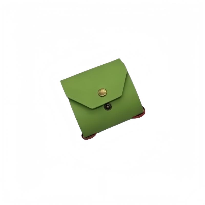 1 Pieza Cartera de Cuero PU / Envoltorio para Dinero Portafolio de Acceso Rápido Organizador Pinza Portabilletes Bolsillo para Guardar Cartera de Bolsillo