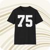 Mean Joe Greene #75 Pittsburgh Steelers Jersey T Shirt - Front & Back Print