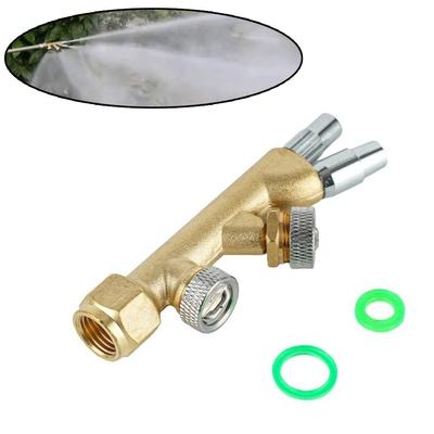 Copper Atomizing Sprayer Nozzle 4 Nozzles 4 Nozzles Spray Agriculture Spray Nozzle  Agriculture