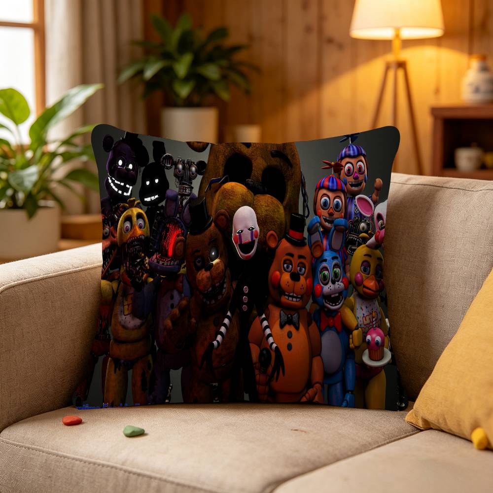 Fnaf Five-nights-At-Freddys Personalized Pillow Dust Cover Bedroom Kids Party Decoration Pillowcase Birthday Children Gift