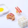 Cute Acetate Hair Crab Clip Toast Delicious Food Claw Clip Lovely Croissant Shark Clip  Daily