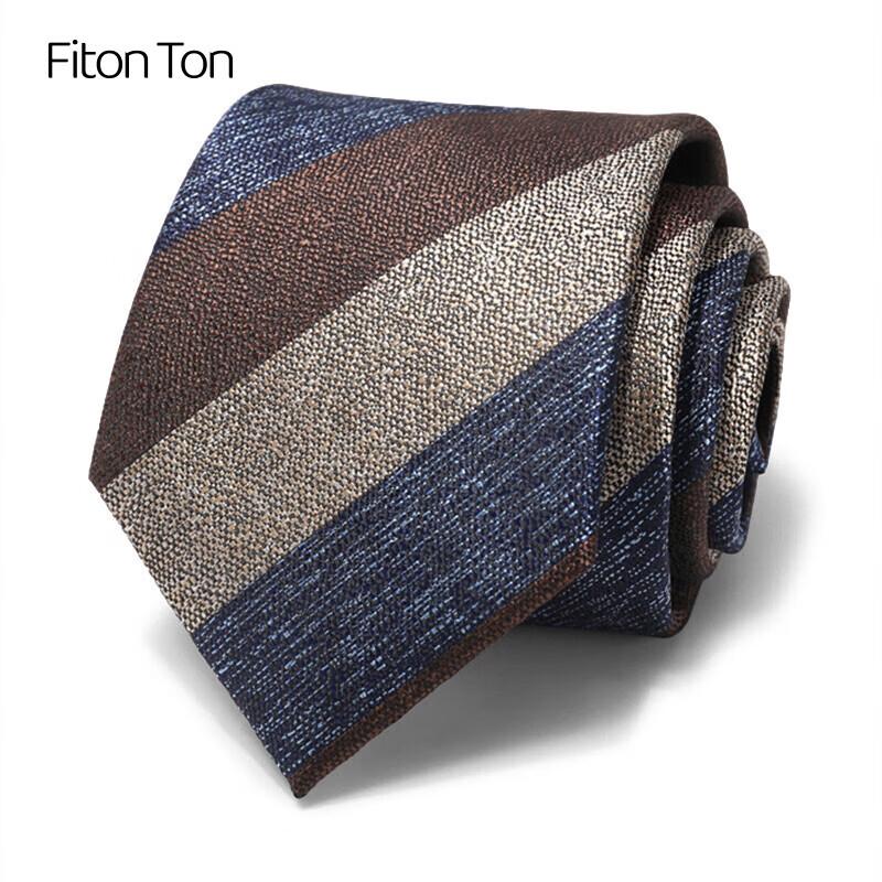 FitonTon Men s Striped Business Tie