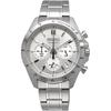 Seiko Chronograph Quartz Men's Watch SBTR009 Silver 1/5 Second Precision