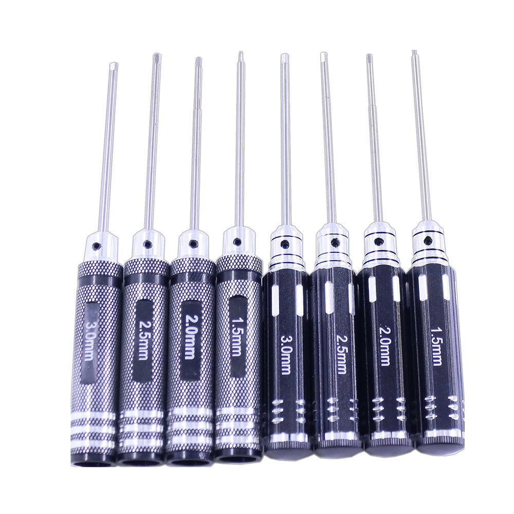Aircraft & Car Model Disassembly Hex Screwdriver Set (Sizes: 1.5/2/2.5/3)