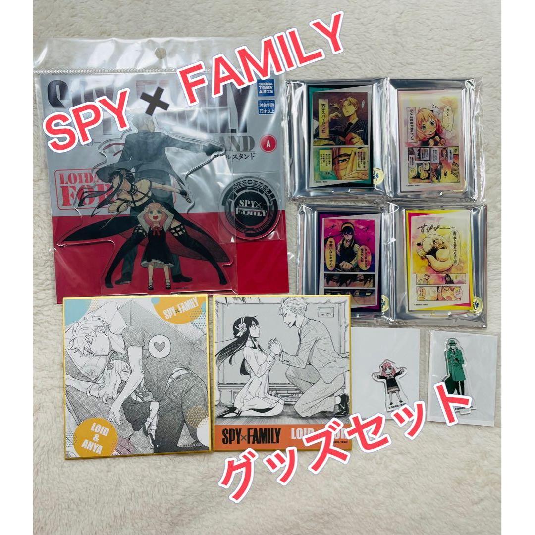 Used SPY x FAMILY goods set
