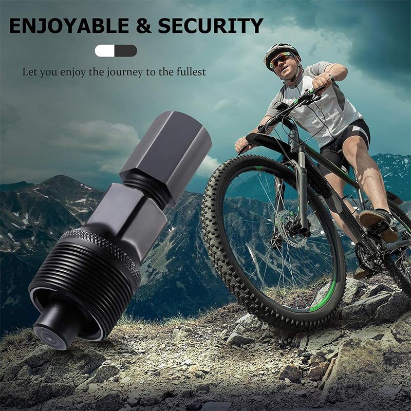 1 Pieza Extractor de Bielas de Bicicleta Extractor de Brazos de Bielas Herramientas para Bicicleta Extractor de Bielas de Montaña Herramienta de Reparación de Acero al Carbono para Bicicleta