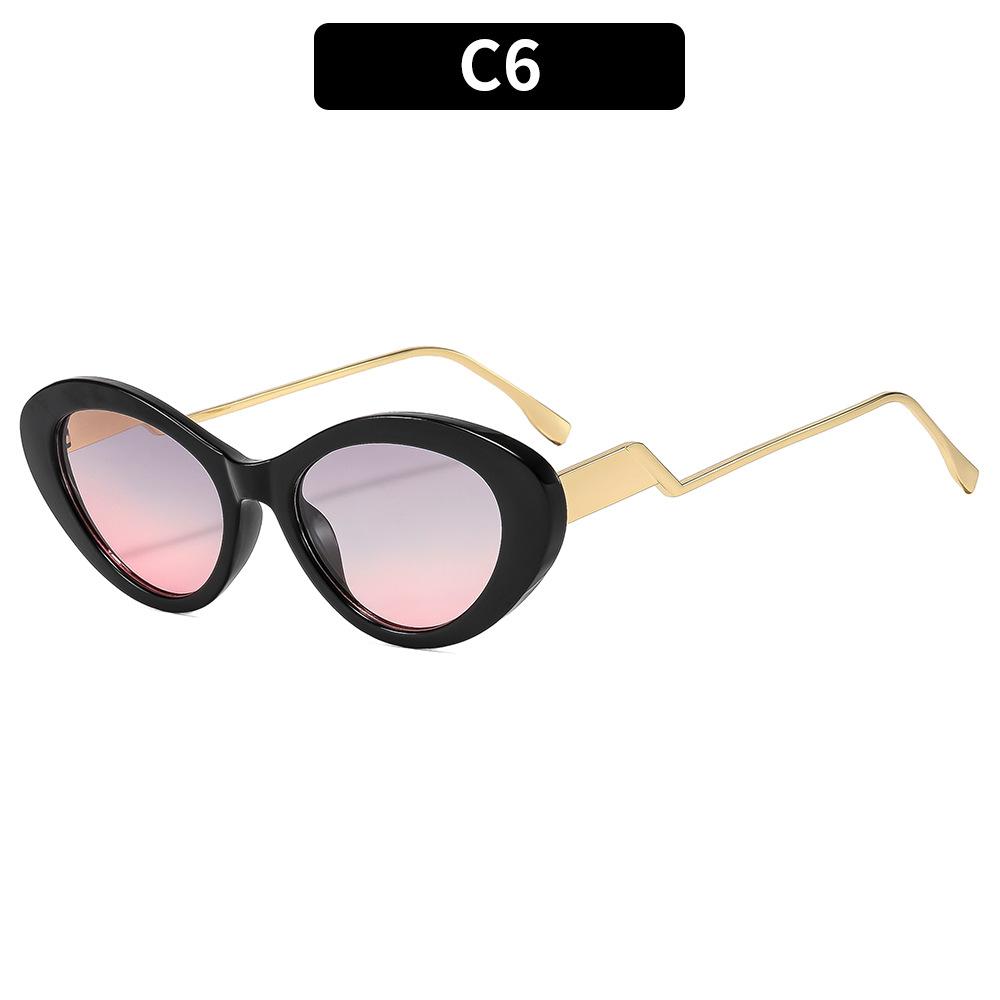 Women's Sunglasses - Unisex Retro Oval Cat-eye Sunglasses