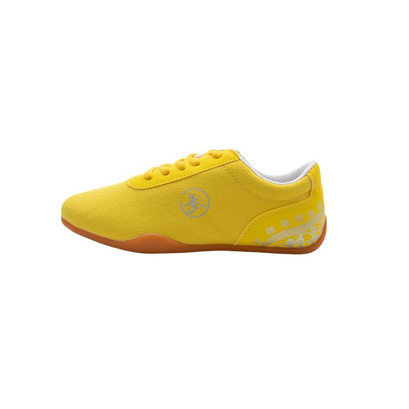 Fitness Tai Chi Shoes Soft Soled Kung Fu Performance Training Shoes Canvas Karate Martial Arts Shoes SPORTS Taekwondo Cloth Shoe
