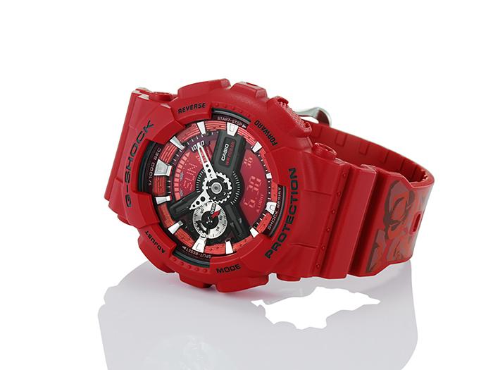 Casio Erkek Reçine 200M Suya Dayanıklı Dijital Darbeye Dayanıklı Kuvars Saat GMA-S110F-4A
