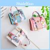 2021 Women Handbags Sweet Fresh Style Scarf Shoulder Bag Small Square Bag Wholesale